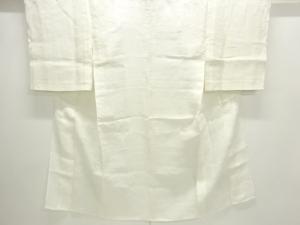 アンティーク　本麻すかし織竹笹模様長襦袢